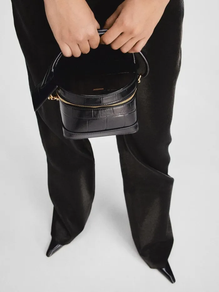 Women Crossbody and Handbags JACQUEMUS The Vanito Black