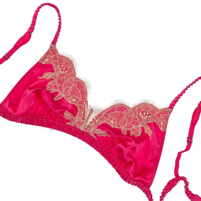 Women Cup A To D Love Stories Beau Bralette Pink