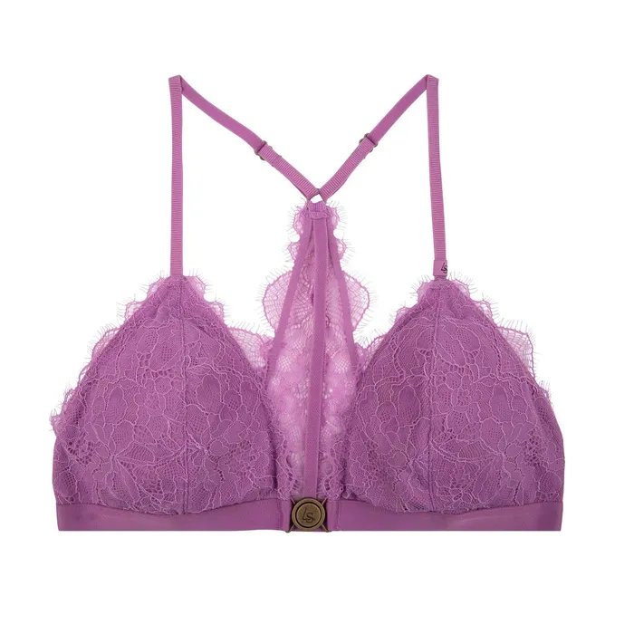 Women Cup A To D Love Stories June Bralette Purple
