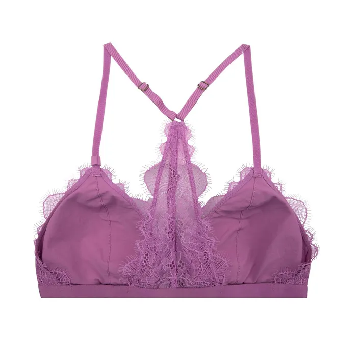 Women Cup A To D Love Stories June Bralette Purple