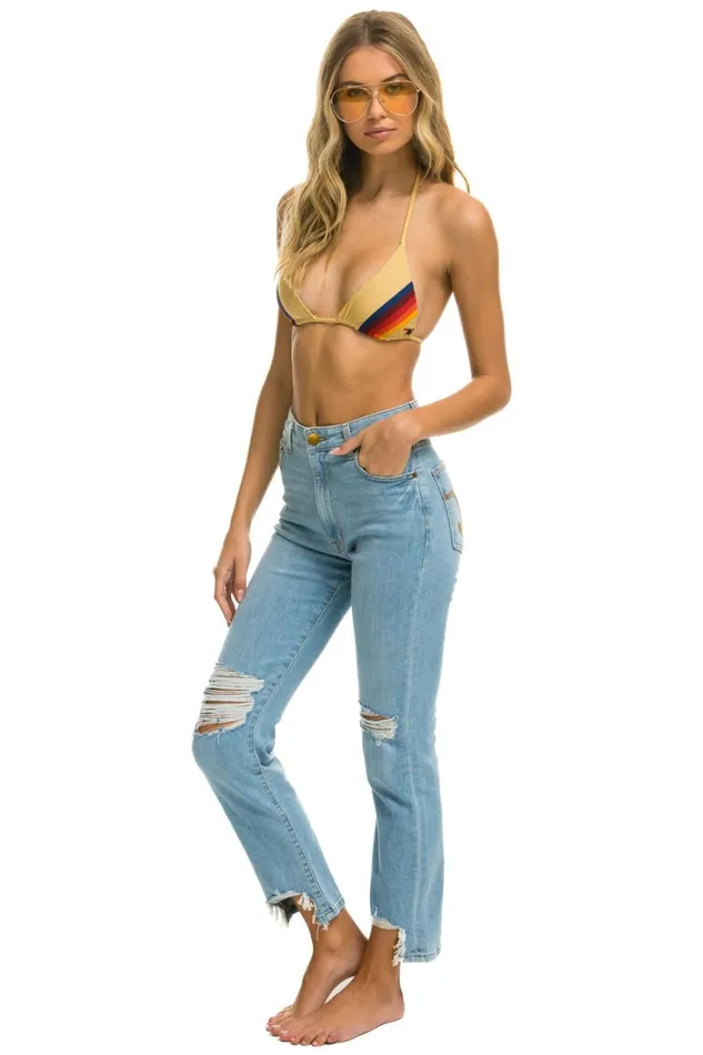 Women Denim Aviator Nation HIGH RISE SLIM BOOT JEAN 8211 SUPER LIGHT Women Denim Aviator Nation HIGH RISE SLIM BOOT JEAN 8211 SUPER LIGHT