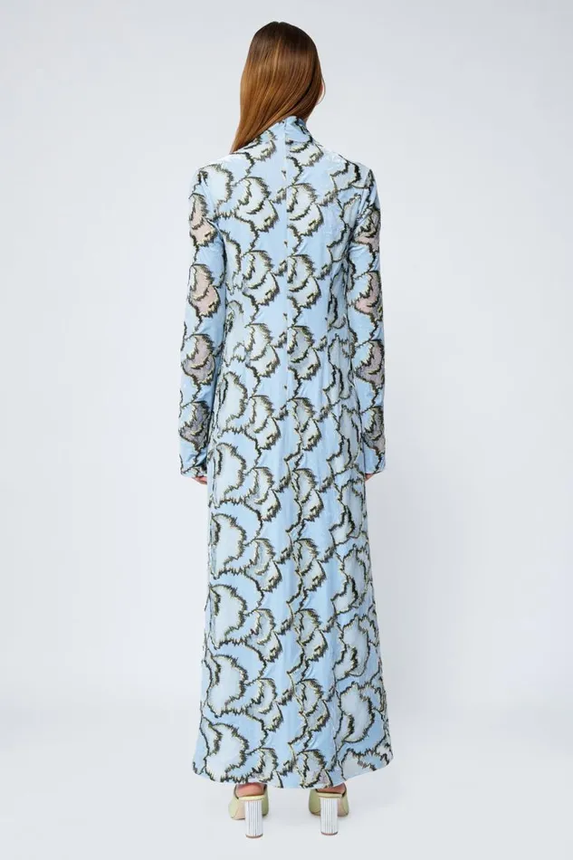 Women Dresses and Jumpsuits Jonathan Simkhai Ailey Dress Blue Long Sleeve Dress Women Dresses and Jumpsuits Jonathan Simkhai Ailey Dress Blue Long Sleeve Dress