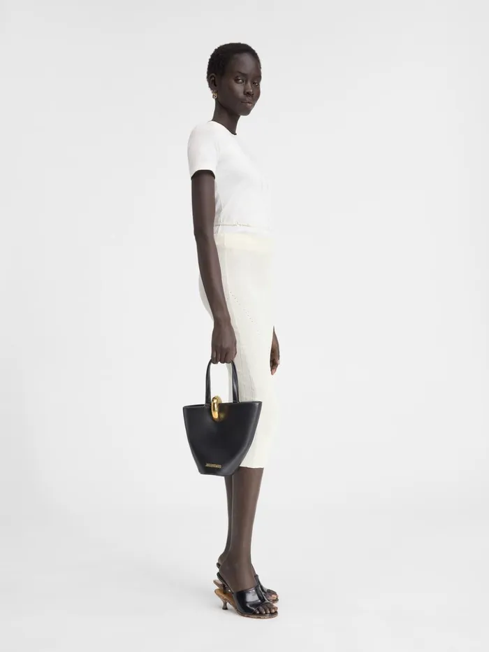 Women Dresses and Skirts JACQUEMUS The Pral Skirt Offwhite Women Dresses and Skirts JACQUEMUS The Pral Skirt Offwhite