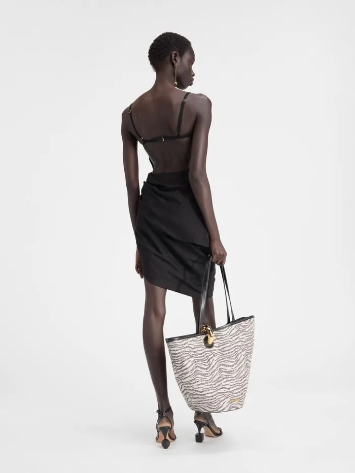 Women Dresses and Skirts JACQUEMUS The Saudade Dress Black Women Dresses and Skirts JACQUEMUS The Saudade Dress Black