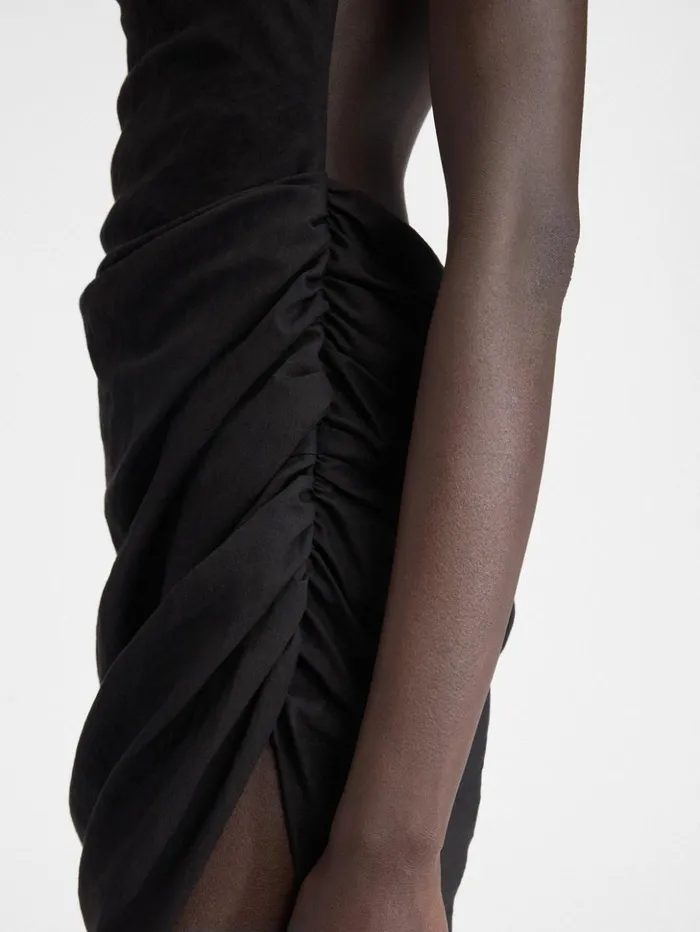 Women Dresses and Skirts JACQUEMUS The Saudade Dress Black Women Dresses and Skirts JACQUEMUS The Saudade Dress Black