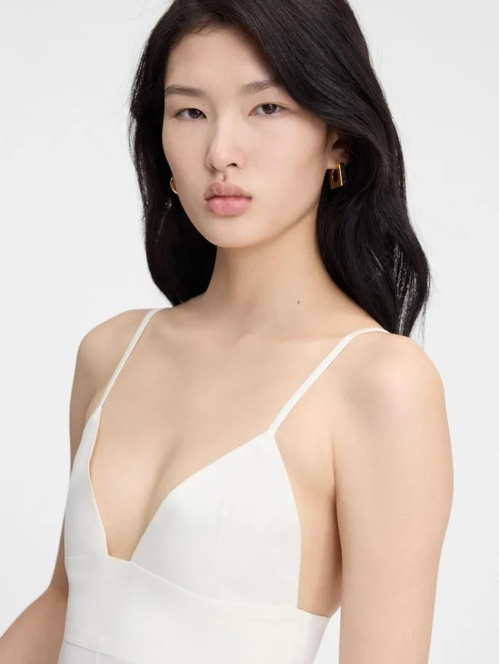 Women Dresses and Skirts JACQUEMUS The Spallina Dress White