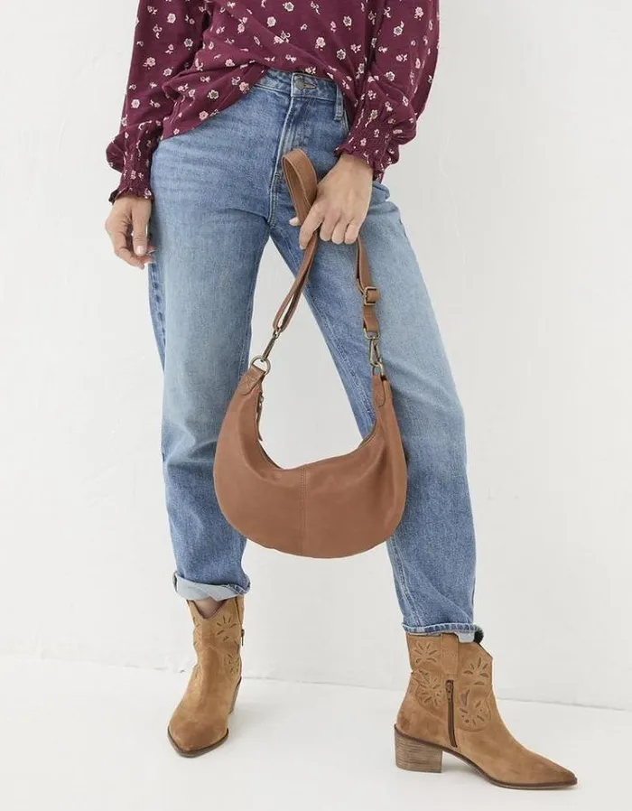 Women FatFace Bags and Wallets Harlow Sling Bag Tan