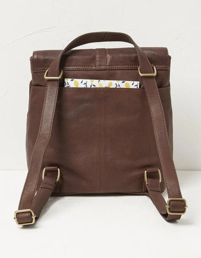 Women FatFace Bags and Wallets The Pia Multifunctional Bag Chocolate Brown