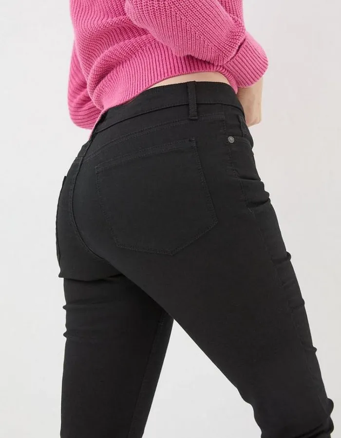 Women FatFace Pants and Leggings Five Pocket Jeggings Black