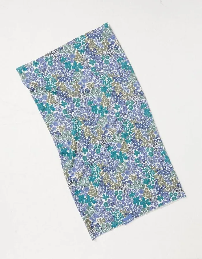 Women FatFace Scarves Floral Snood Blue