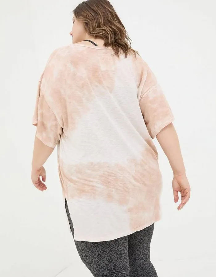 Women FatFace Tops and TShirts Abi Tie Dye TShirt Ivory