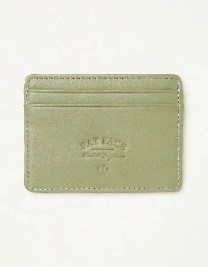 Women FatFace Women039s Sale Bee Card Holder Green Haze