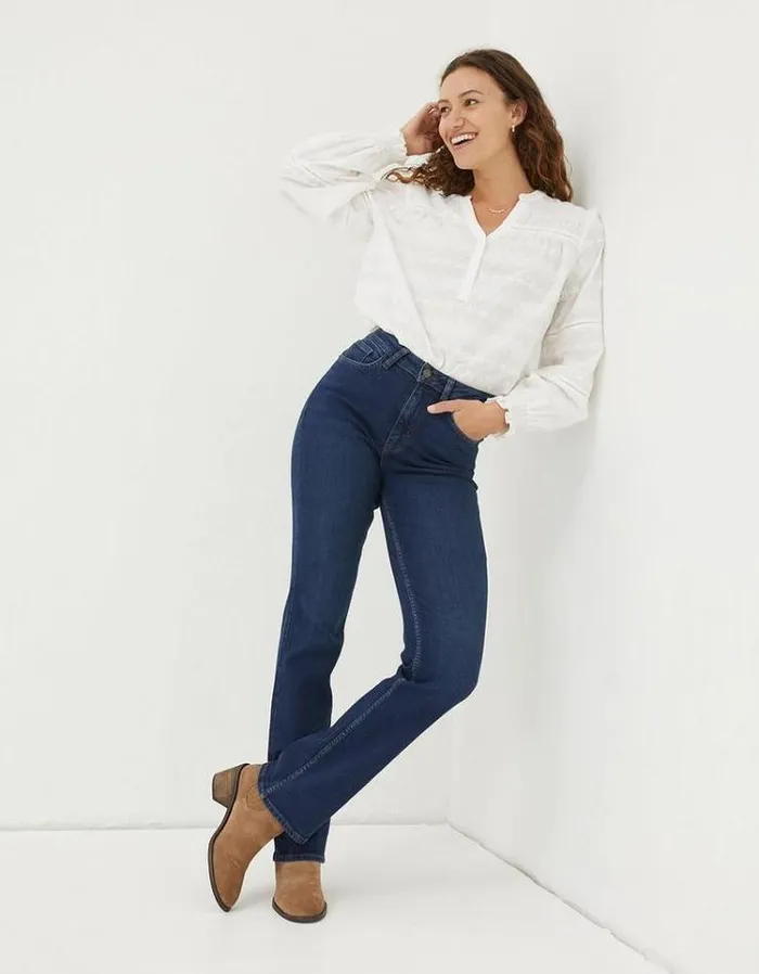 Women FatFace Women039s Sale Brooke Bootcut Dark Blue
