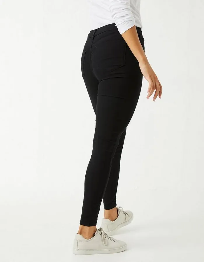 Women FatFace Women039s Sale High Waist Jeggings Black