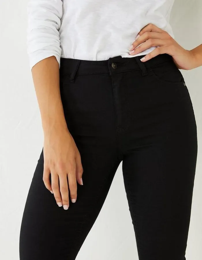 Women FatFace Women039s Sale High Waist Jeggings Black