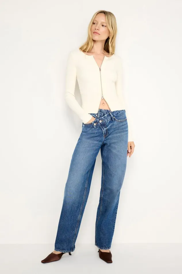 Women GOOD AMERICAN Jeans GOOD 90S RELAXEDJEANS Indigo713