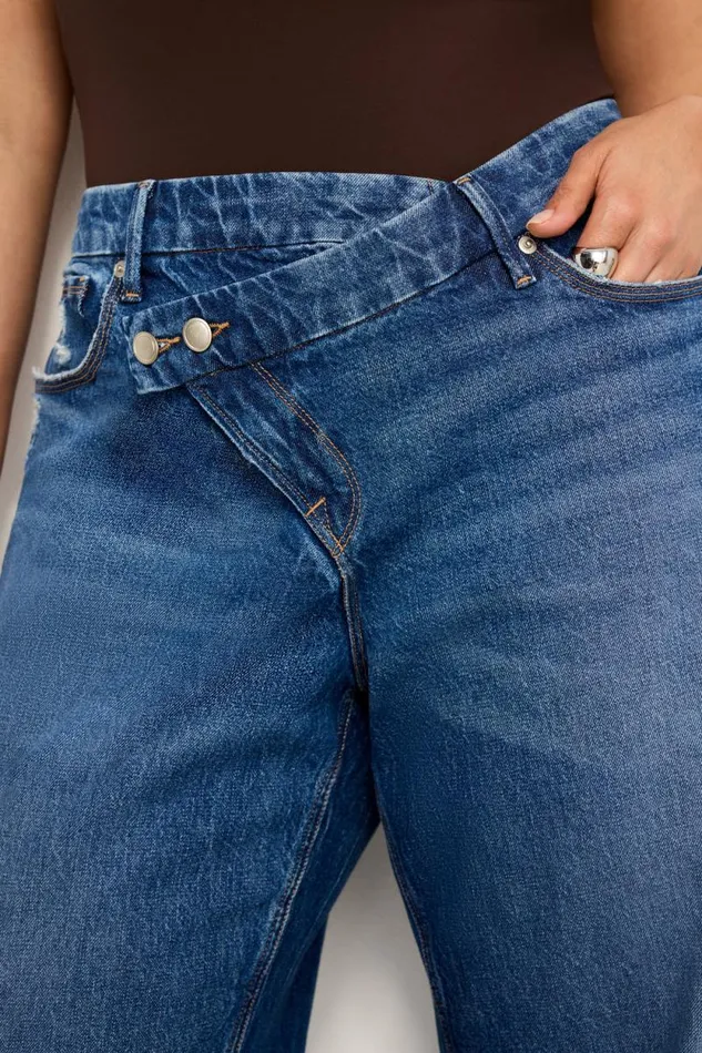 Women GOOD AMERICAN Jeans GOOD 90S RELAXEDJEANS Indigo713