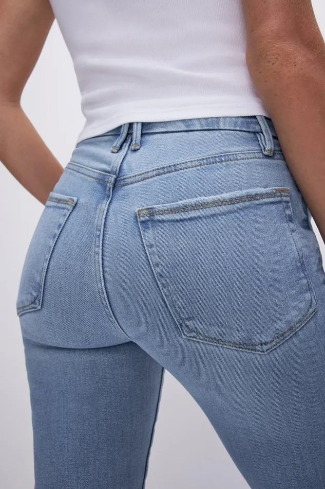 Women GOOD AMERICAN Jeans GOOD BOY STRAIGHTJEANS Indigo382