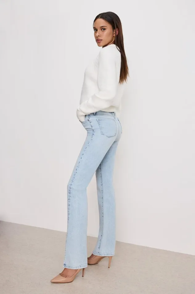 Women GOOD AMERICAN Jeans GOOD BOY STRAIGHTJEANS Indigo753