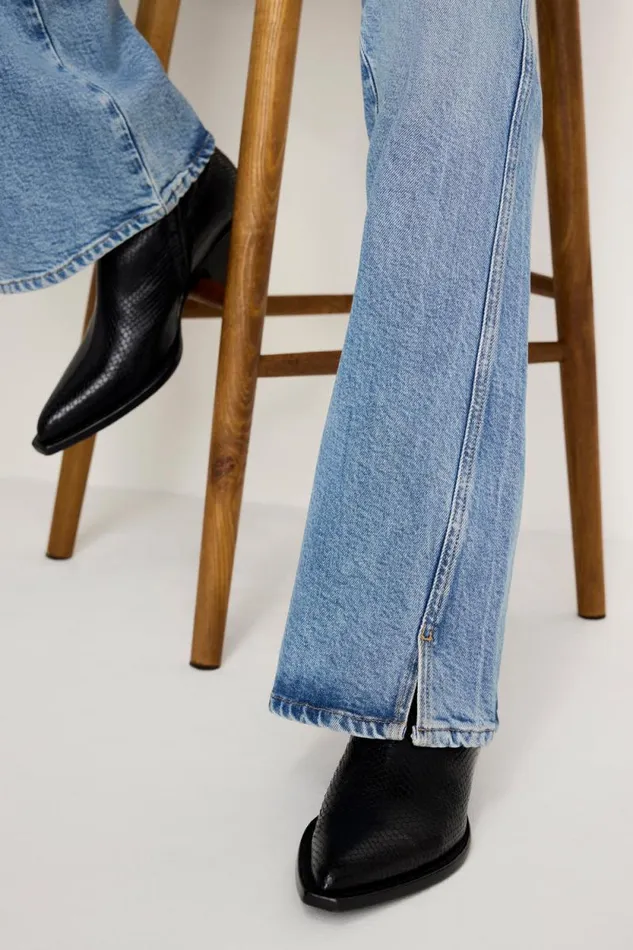 Women GOOD AMERICAN Jeans SOFTTECH GOOD CURVE BOOTCUTJEANS Indigo711