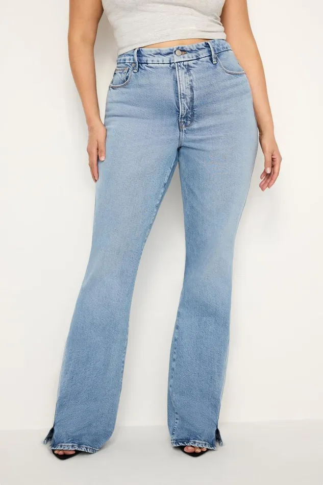 Women GOOD AMERICAN Jeans SOFTTECH GOOD CURVE BOOTCUTJEANS Indigo711