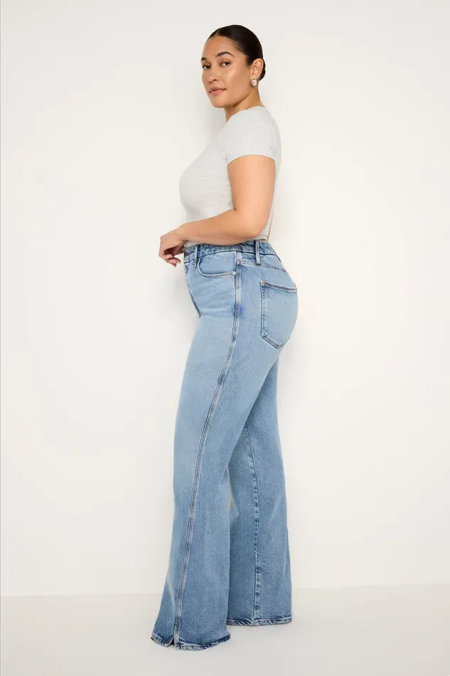 Women GOOD AMERICAN Jeans SOFTTECH GOOD CURVE BOOTCUTJEANS Indigo711