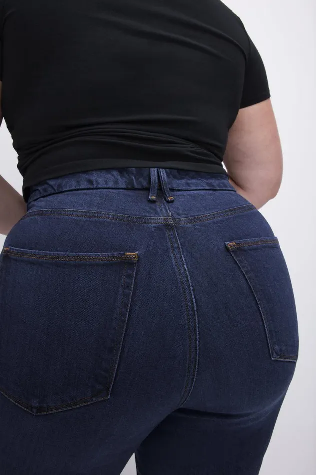 Women GOOD AMERICAN Jeans SOFTTECH GOOD CURVE STRAIGHTJEANS Indigo537