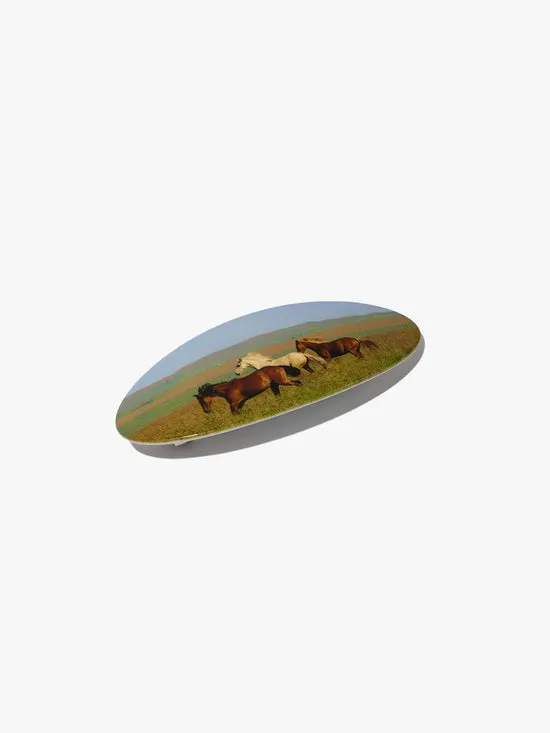 Women Hair Accessories Lisa Says Gah Horse Girl Barrette Horse