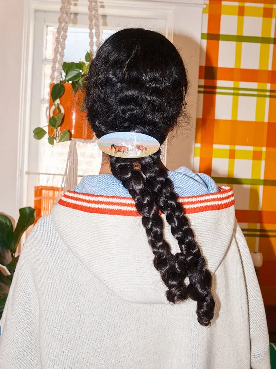 Women Hair Accessories Lisa Says Gah Horse Girl Barrette Horse
