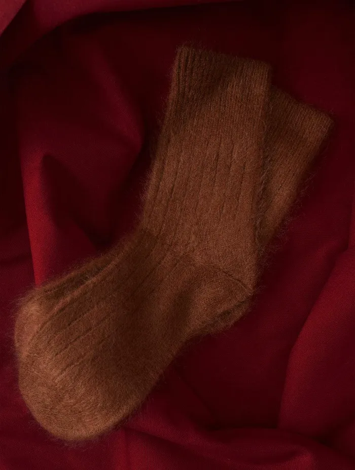 Women Halo Cashmere Sock Ginger Jigsaw Pyjamas and Loungewear