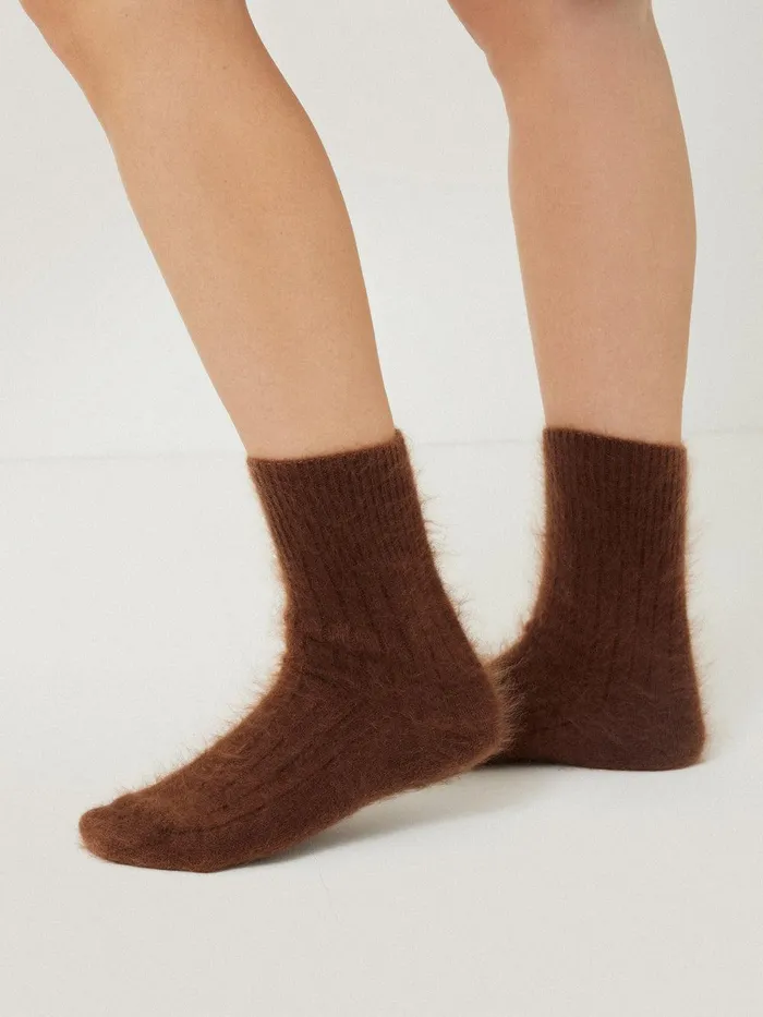 Women Halo Cashmere Sock Ginger Jigsaw Pyjamas and Loungewear