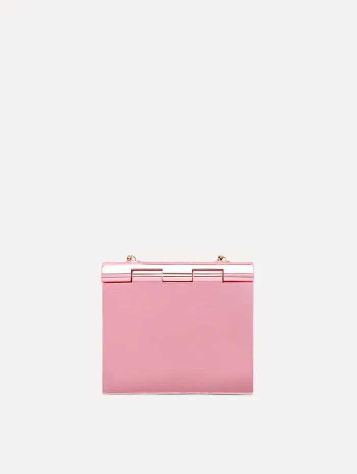 Women Handbags Oscar De La Renta 3D Printed Nano TRO Bag Rose Women Handbags Oscar De La Renta 3D Printed Nano TRO Bag Rose