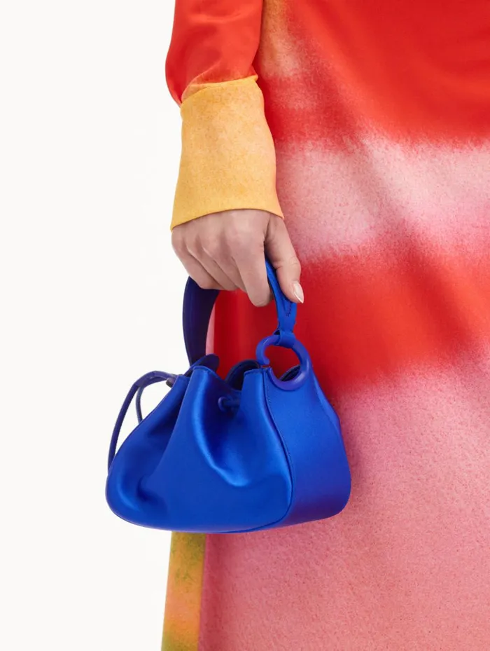 Women Handbags Oscar De La Renta Nano O Handle Bag Lapis Women Handbags Oscar De La Renta Nano O Handle Bag Lapis