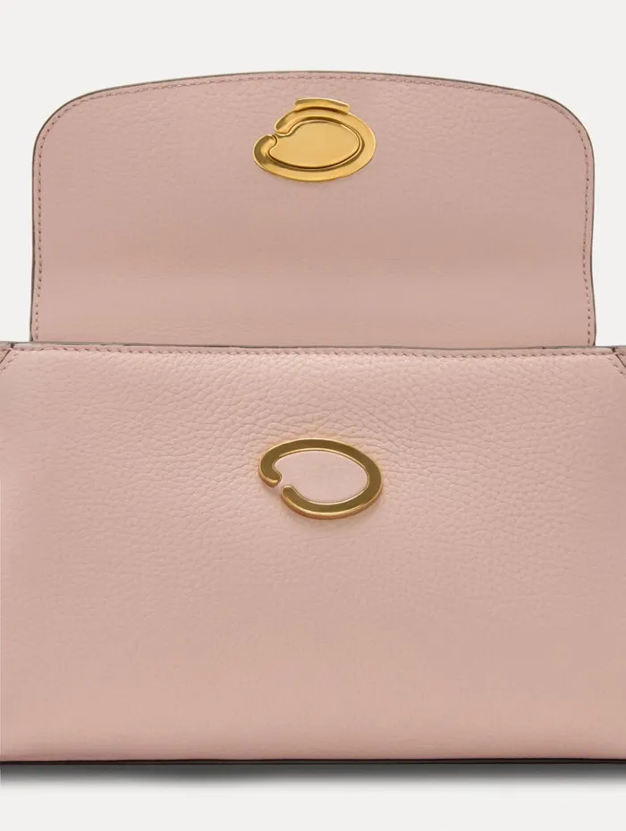 Women Handbags Oscar De La Renta The Mini Poppy Blush