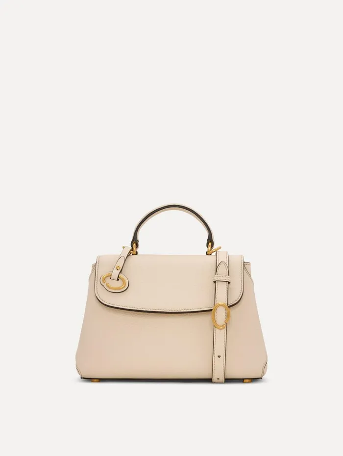 Women Handbags Oscar De La Renta The Mini Poppy Ivory