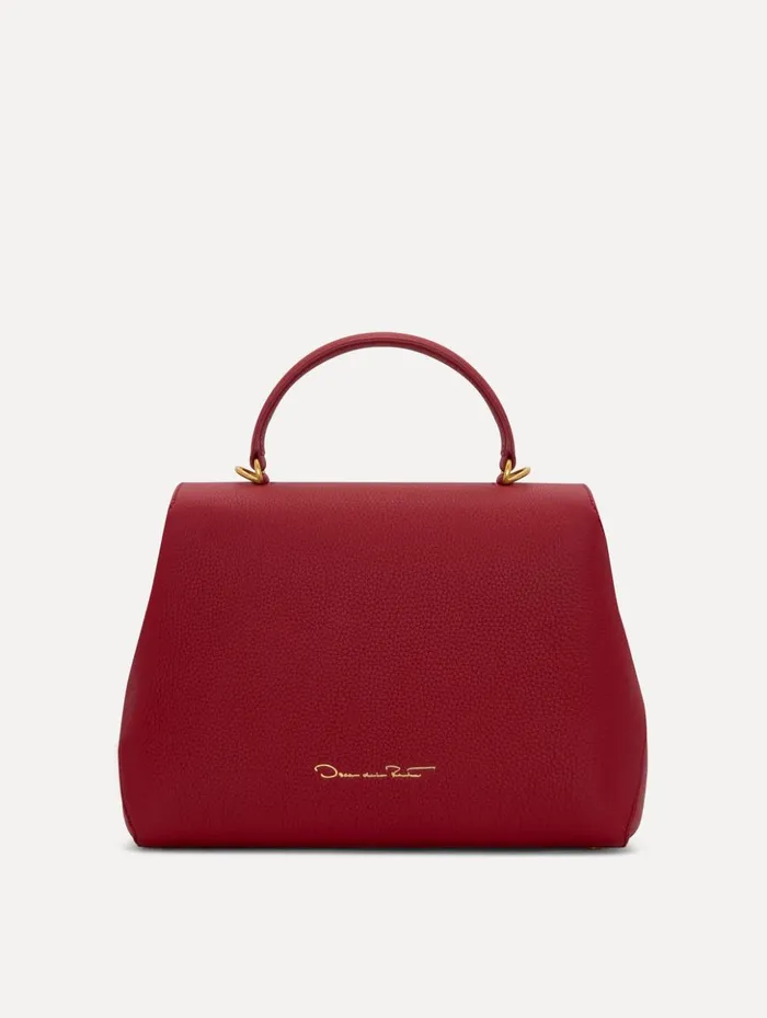 Women Handbags Oscar De La Renta The Poppy Scarlet