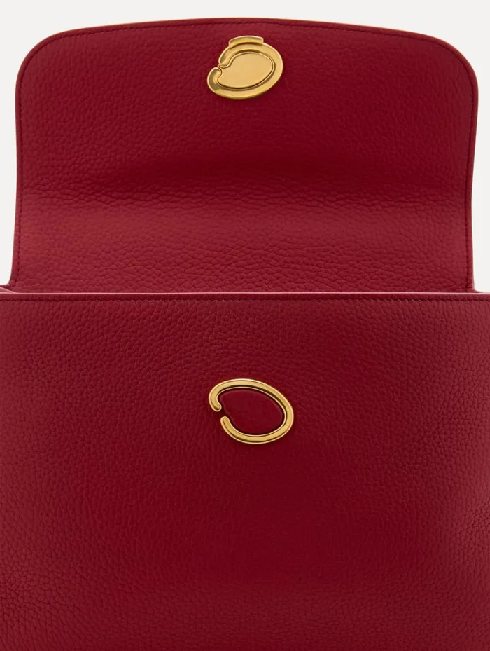 Women Handbags Oscar De La Renta The Poppy Scarlet