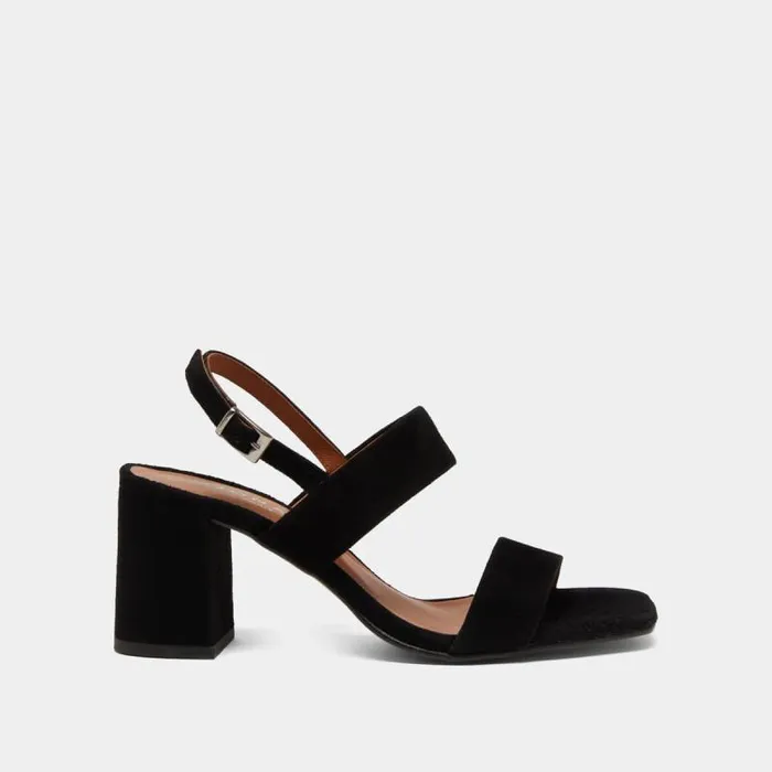 Women Heeled Sandals Black JONAK Sandals