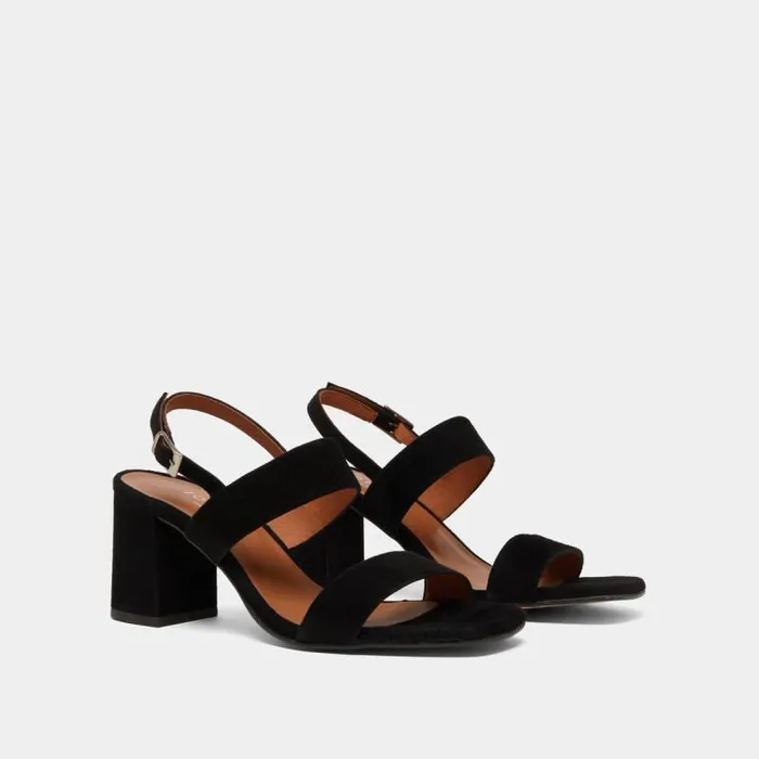 Women Heeled Sandals Black JONAK Sandals
