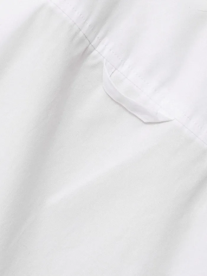 Women Heritage Cotton Relaxed Shirt White Jigsaw Shirts and Tops
