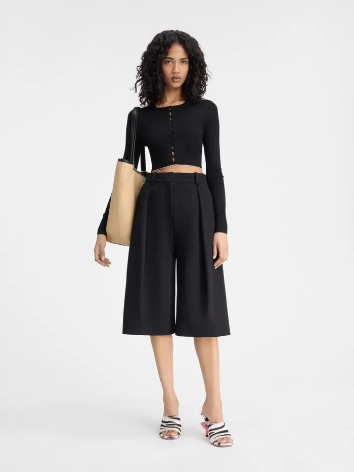 Women Knits JACQUEMUS The Spiaggia Cardigan Black