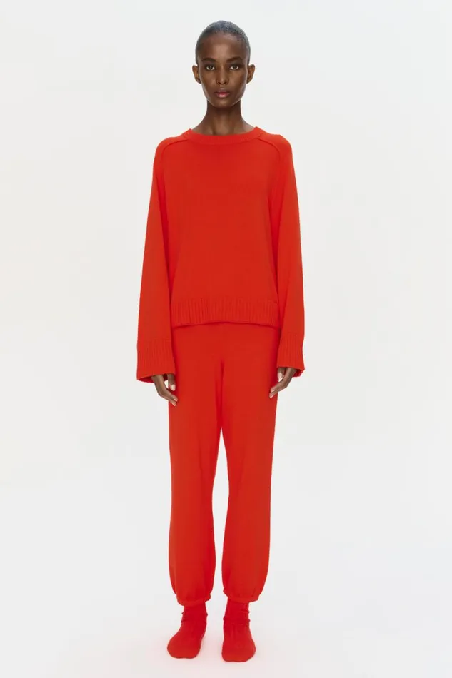 Women Knitwear Jonathan Simkhai Raglan Crewneck