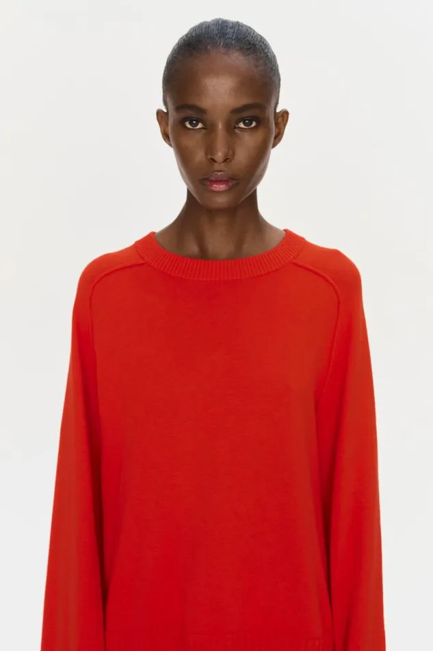 Women Knitwear Jonathan Simkhai Raglan Crewneck Women Knitwear Jonathan Simkhai Raglan Crewneck