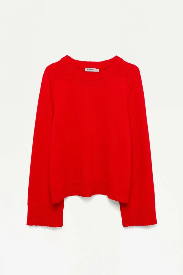 Women Knitwear Jonathan Simkhai Raglan Crewneck Women Knitwear Jonathan Simkhai Raglan Crewneck