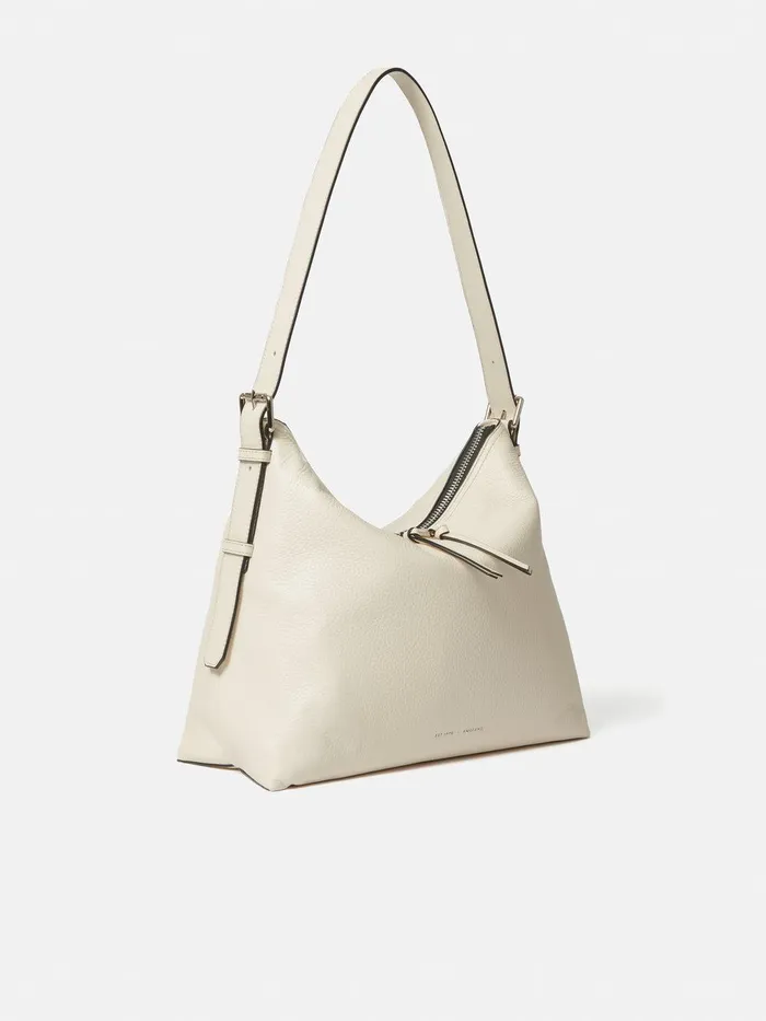 Women Large Trafalgar Shoulder Bag White Jigsaw Bags