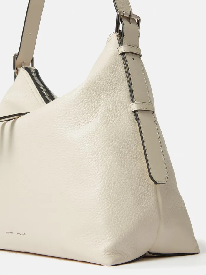 Women Large Trafalgar Shoulder Bag White Jigsaw Bags