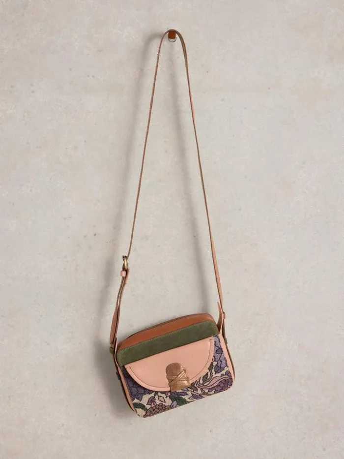 Women Lola Leather Camera Bag Pink Multi White Stuff Bags and Purses Women Lola Leather Camera Bag Pink Multi White Stuff Bags and Purses