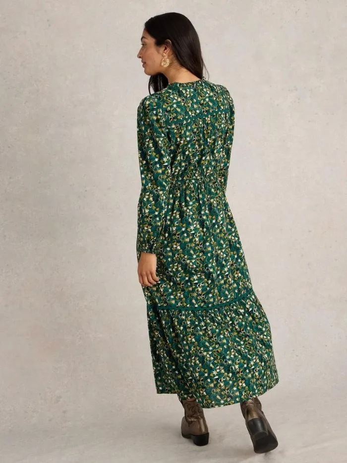 Women Lotus Maxi Dress Green Print White Stuff Dresses Women Lotus Maxi Dress Green Print White Stuff Dresses