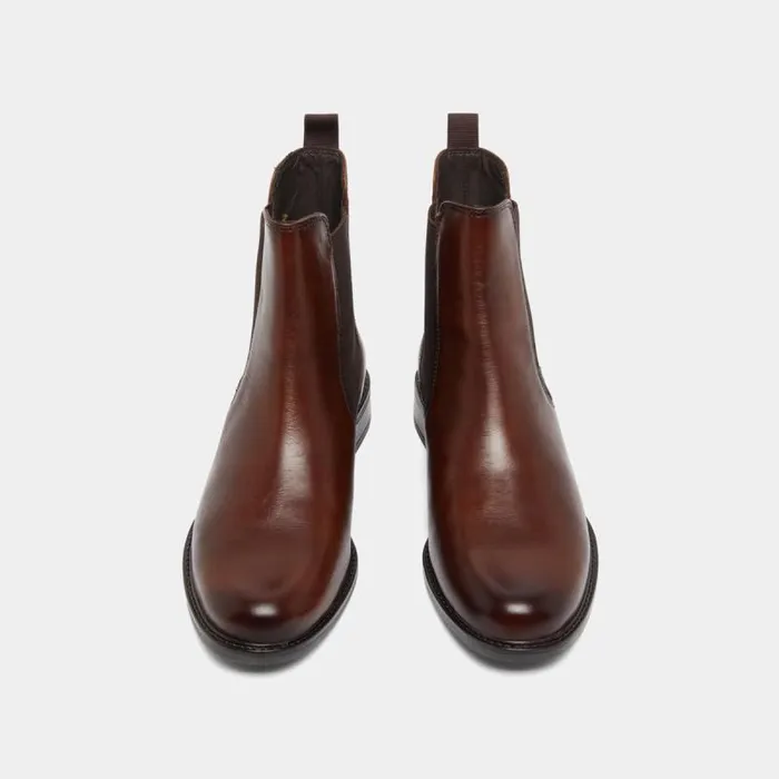 Women Lowboots With Elastics And Rounded Toes Cognac JONAK Ankle Boots Lowboots