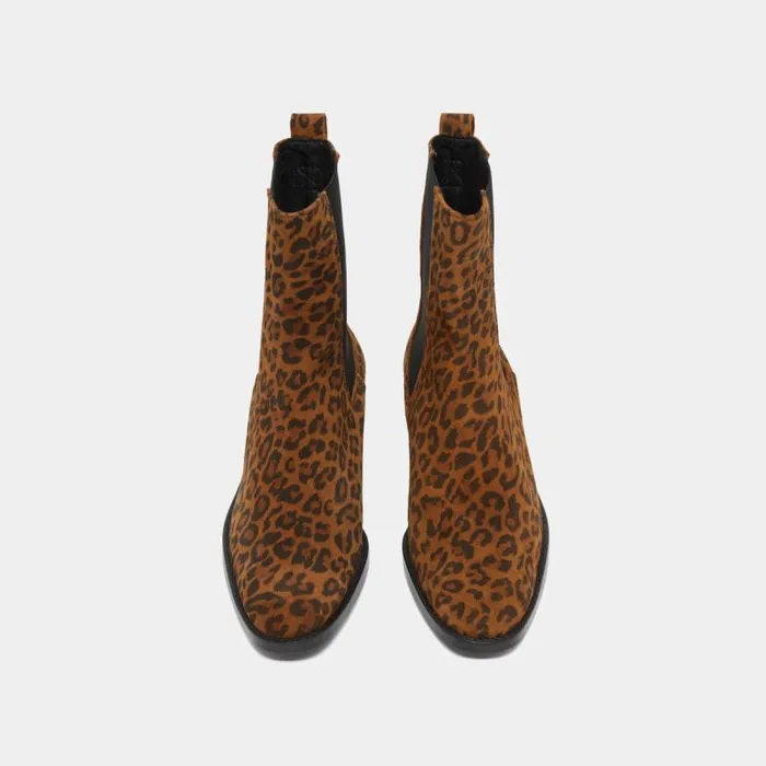 Women Lowboots With Elastics Leopard JONAK Ankle Boots Lowboots